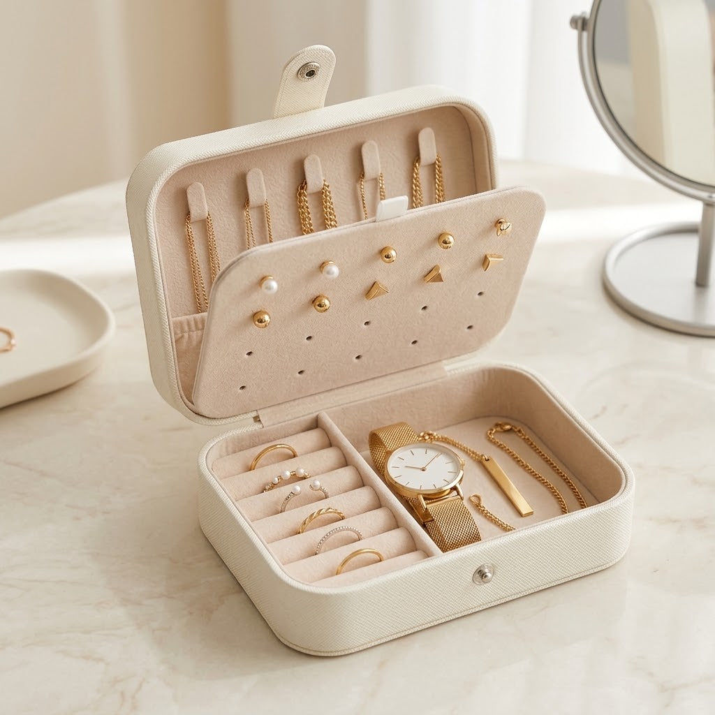 Portable Jewelry Storage Box