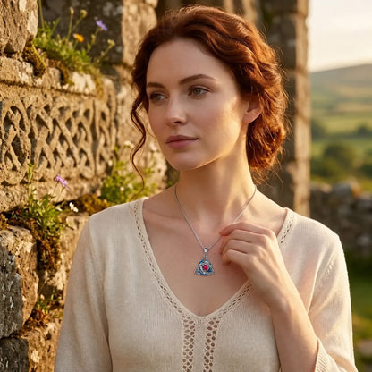 ✨ Celtic Knot Birthstone Necklace