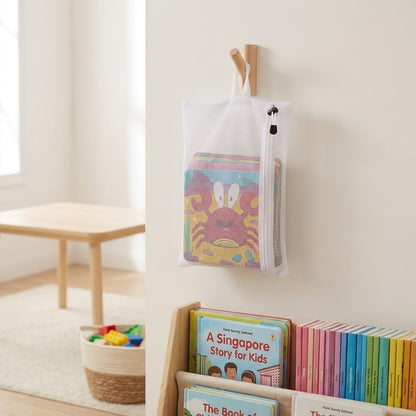Mesh Zipper Storage Bag