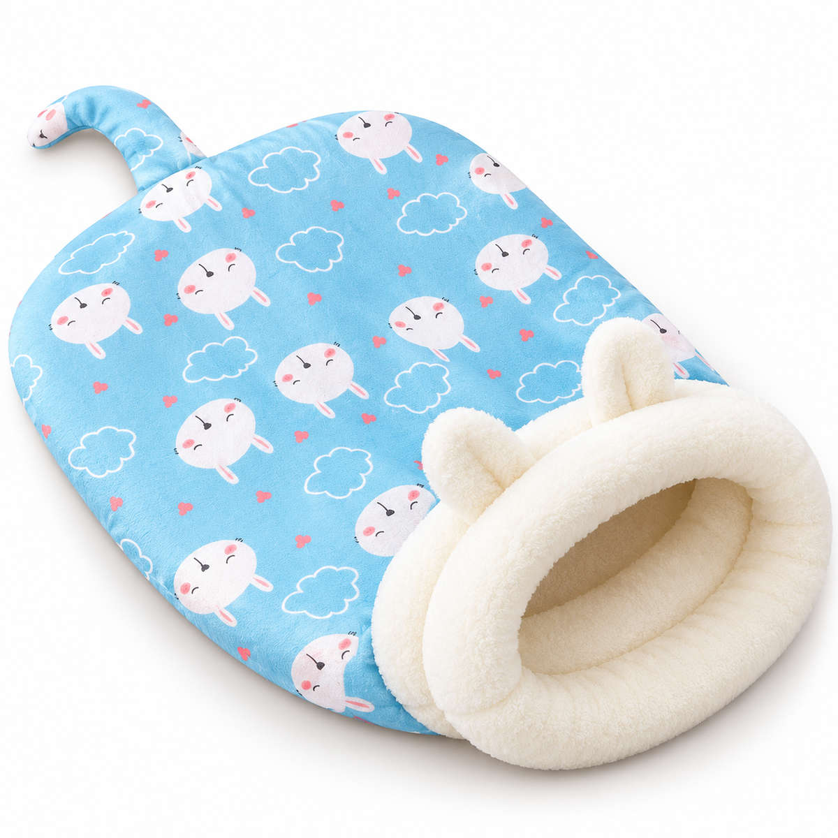 🐾 50% OFF! 🛏️ Cozy Semi-Enclosed Pet Sleeping Bag – Warm Fleece Bed for Cats & Small Dogs(📦Buy 2 Sets, Get FREE Shipping)