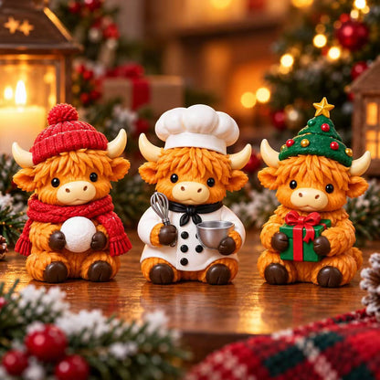 🐮🏰24 Days of Highland Cow Magic Advent Calendar(📦Buy 2 Sets, Get FREE Shipping)