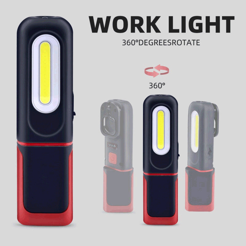 Rechargeable COB LED Work Light – Magnetic Base & 360° Rotation(📦Buy 2 Sets, Get FREE Shipping)